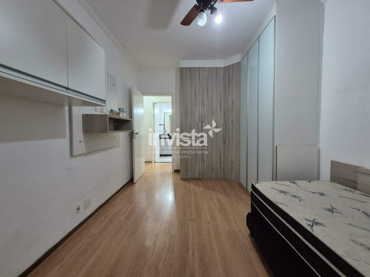 Apartamento para aluguel no bairro Marap&eacute; - Santos