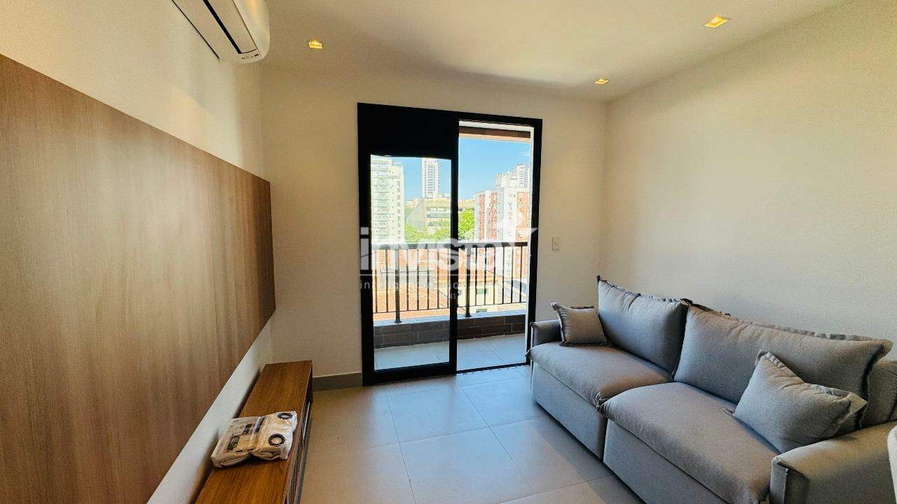 C&oacute;digo: 38397 R$ 4.900,00 Apartamento para alugar no bairro Embar&eacute; 45 m&sup2; 1 quarto 1 vaga - Santos