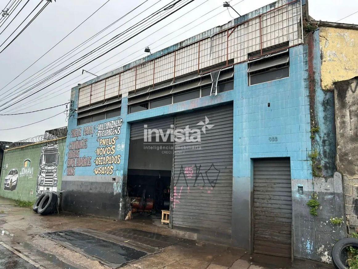 Galpão Comercial/Industrial para Aluguel em Santos – 340 m², Bairro Estuário