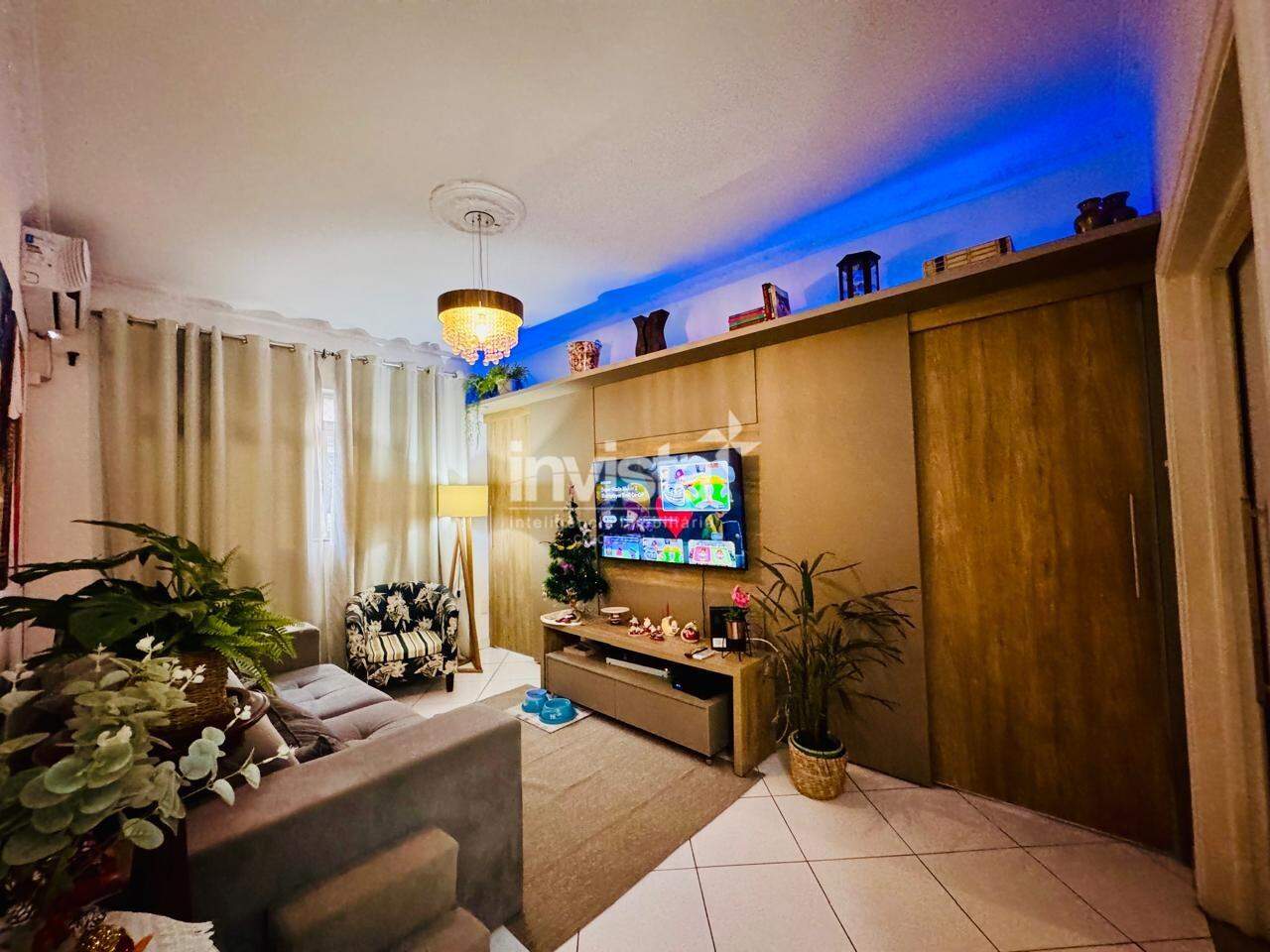 Apartamento 75m² em Santos (Encruzilhada) – Pronto para Morar com Ótimas Não Unidas