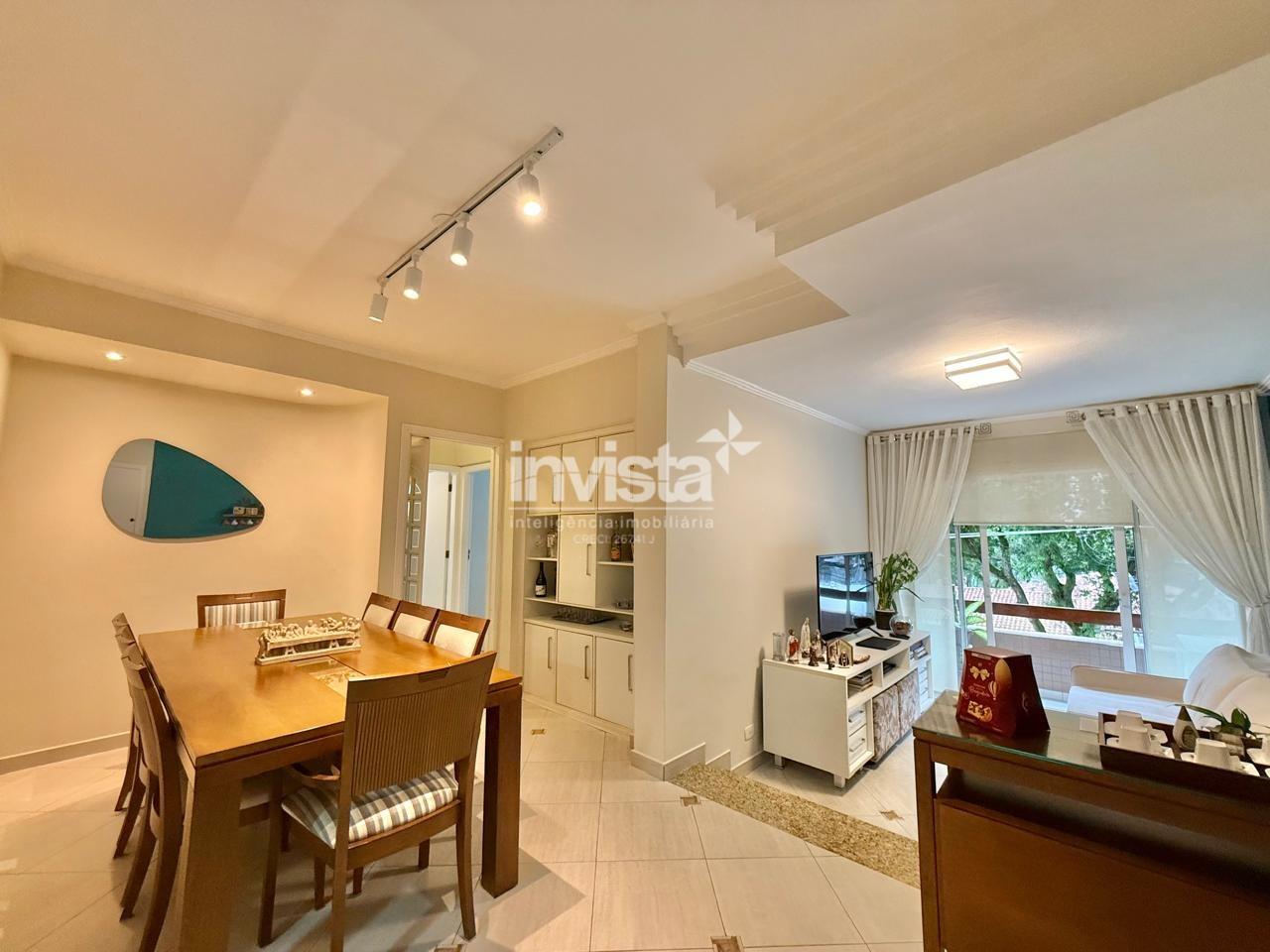 Apartamento residencial à venda em Gonzaga, Santos – 117 m² com financiamento