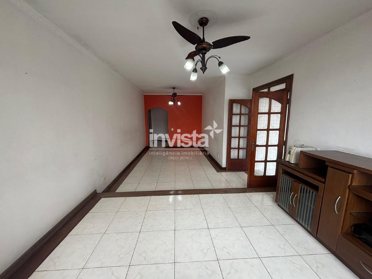 Apartamento à venda em Gonzaga, Santos – 3 dormitórios, varanda, 140m² internos