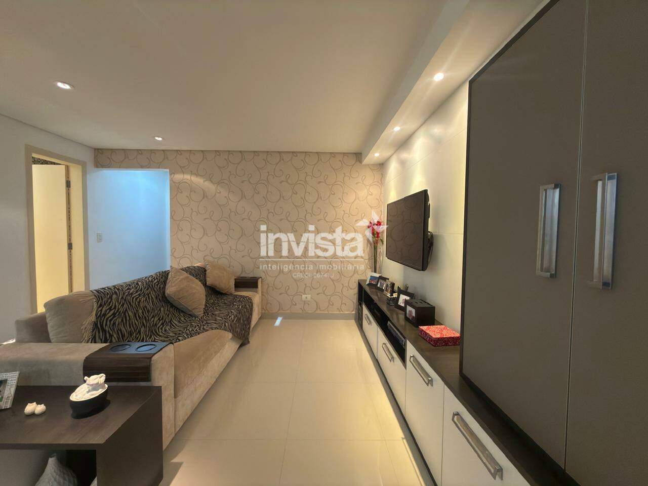 Apartamento 2 Dormitórios com Suíte no Gonzaga, Santos – 89 m², 1 Vaga