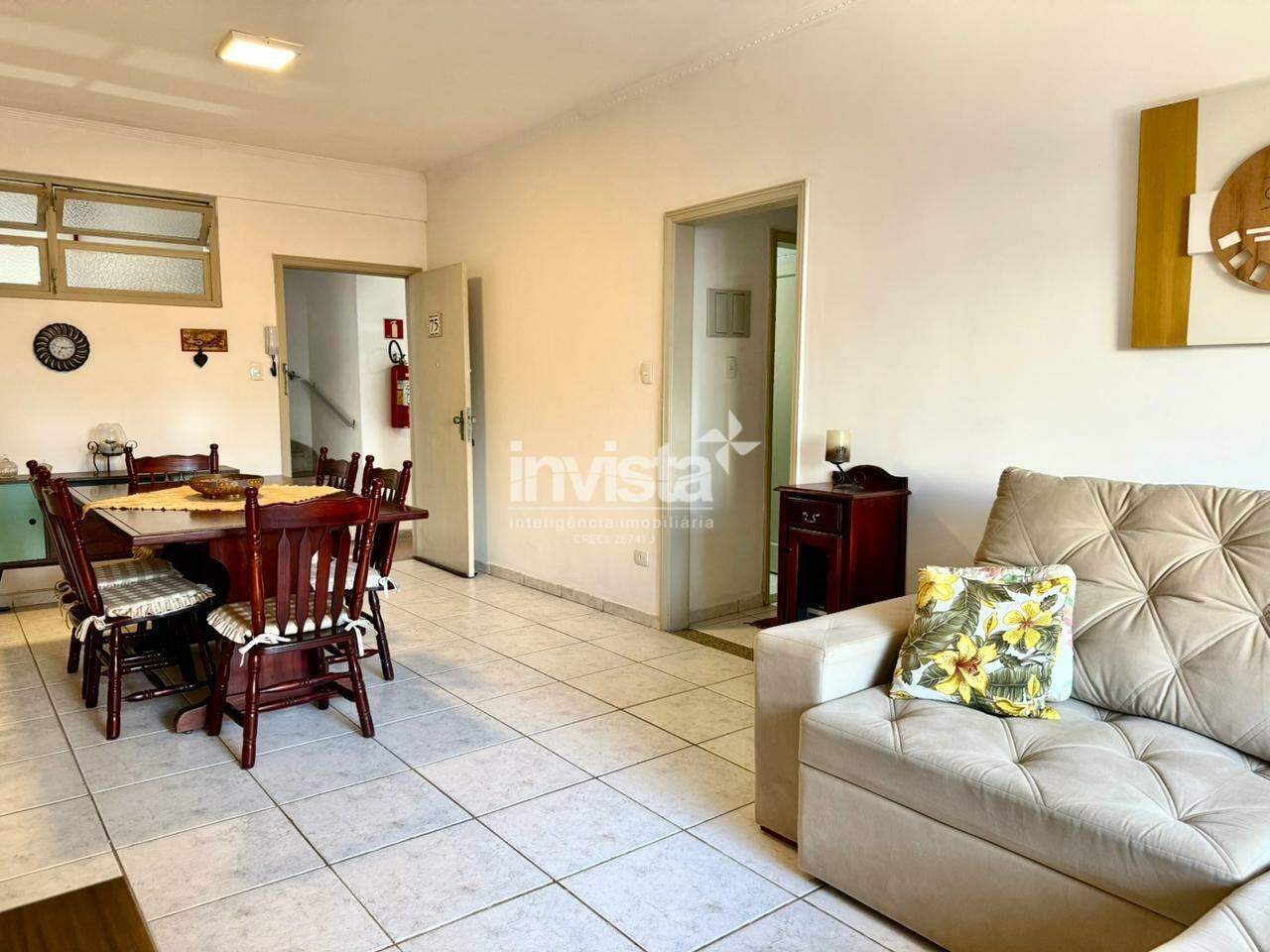 Apartamento Residencial para Aluguel em Embaré, Santos – 50 m²