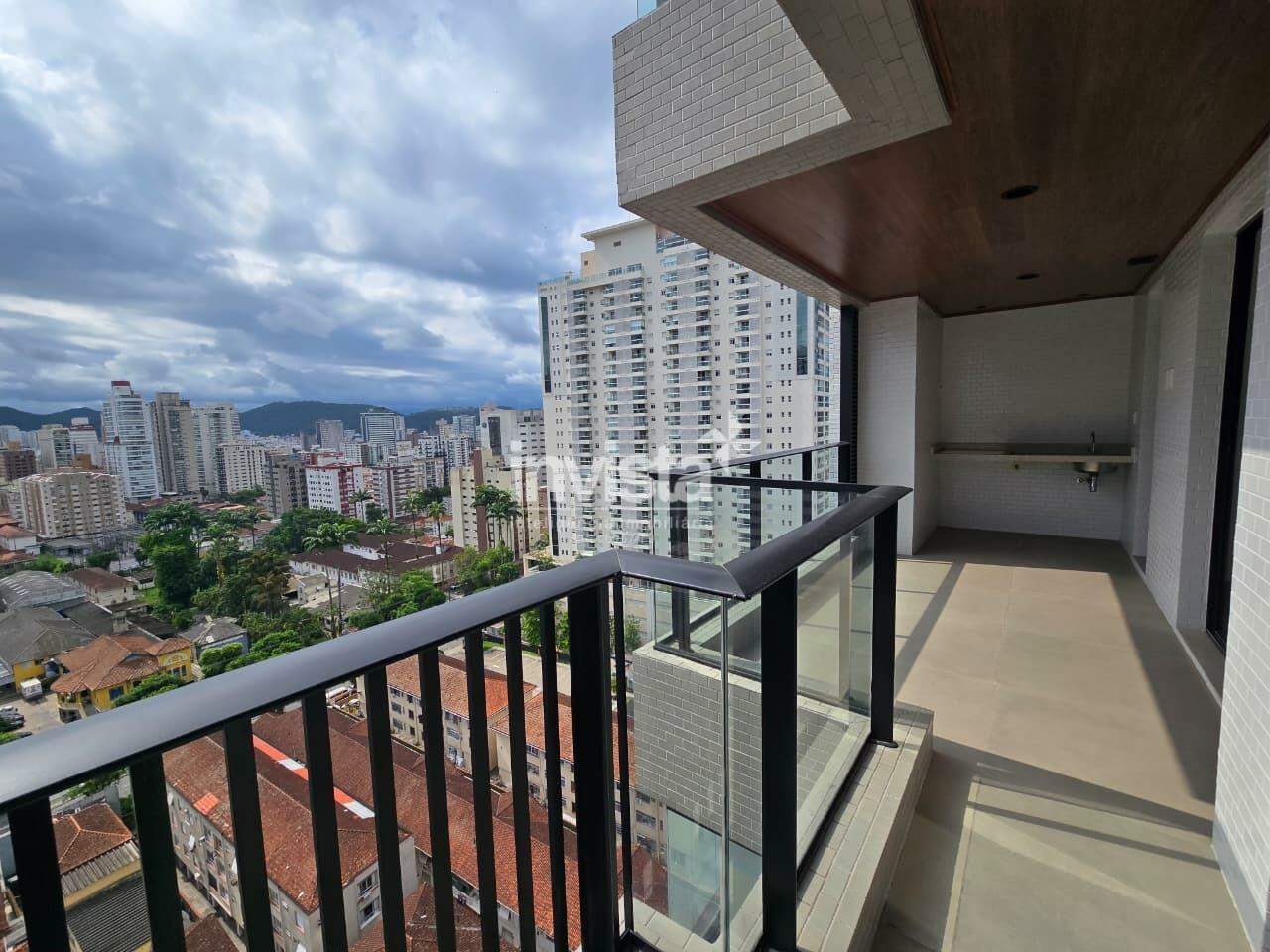 Apartamento à venda, 1 suíte e lazer completo no Boqueirão – Santos/SP