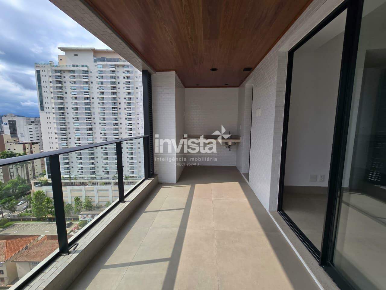 Apartamento à venda, 1 suíte e lazer completo no Boqueirão – Santos/SP