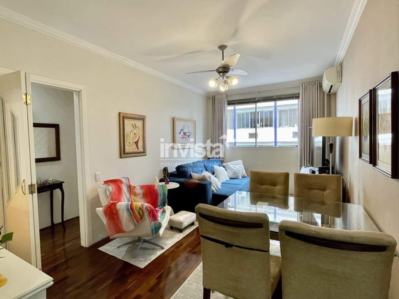 Apartamento à venda, 2 dormitórios no Boqueirão – Santos