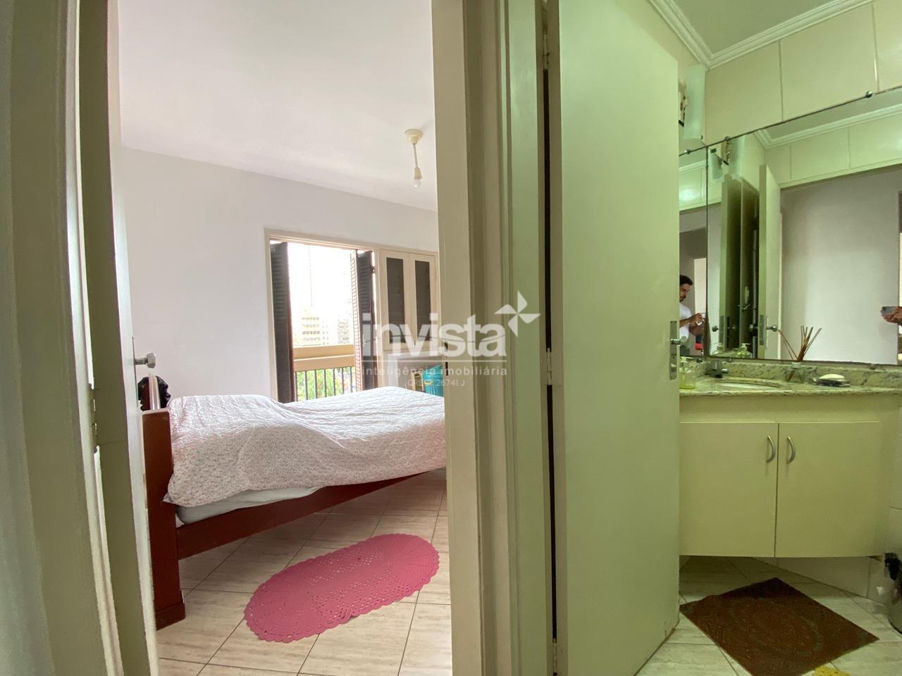 Apartamento &agrave; venda no bairro Gonzaga - Santos