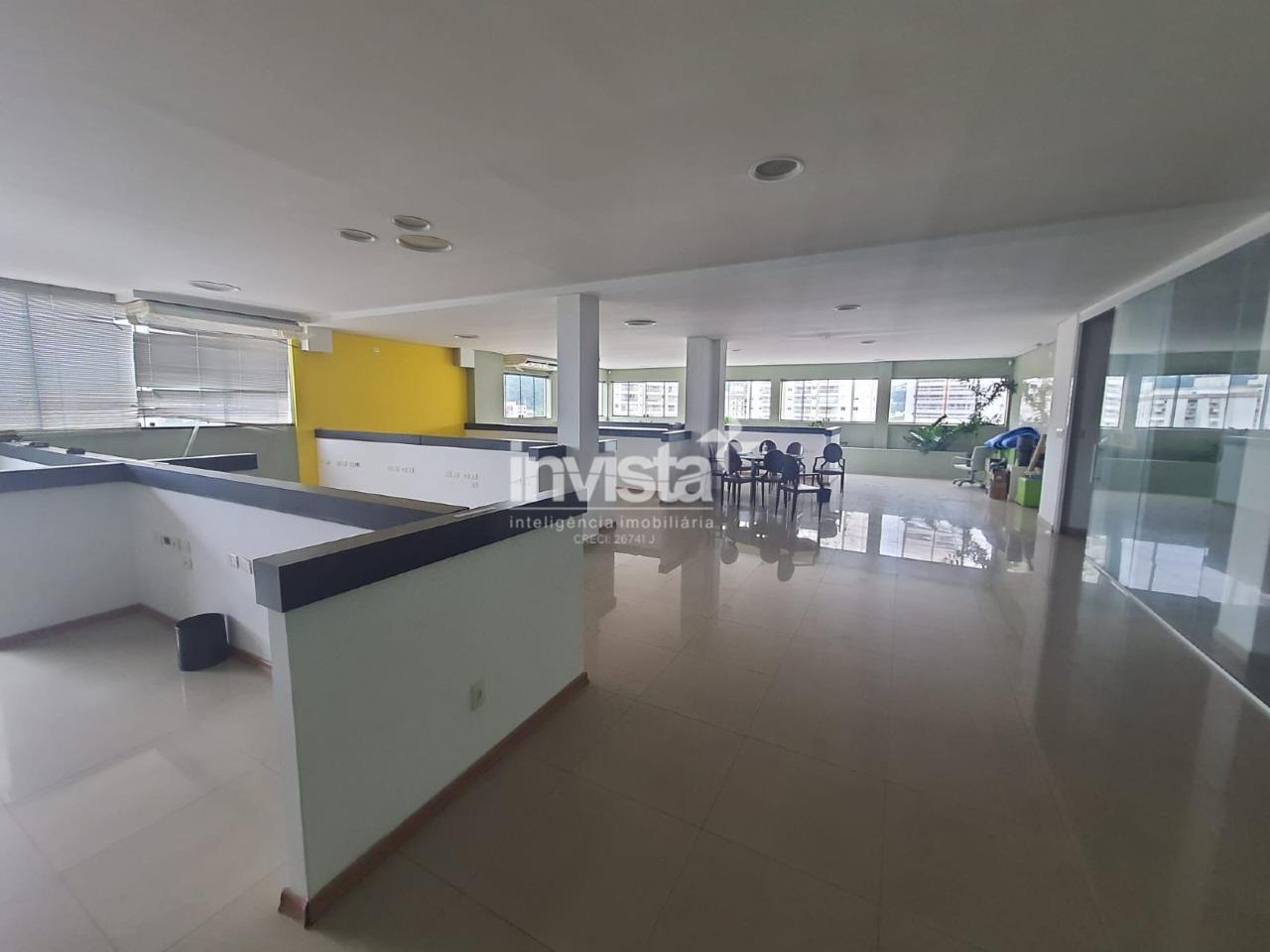 Cobertura (Andar todo) Para Locação em rua movimentada em Santos