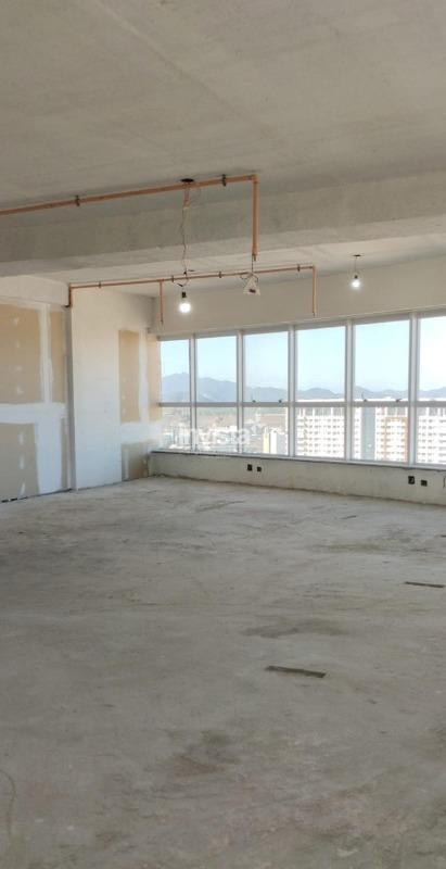 Sala Comercial para Aluguel | 94,07 m² | Vila Mathias, Santos
