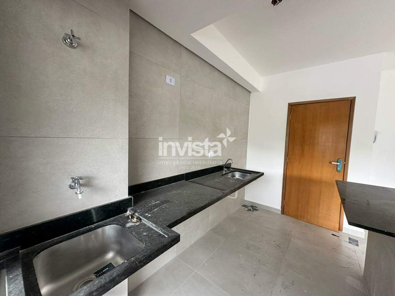 Aluguel: Apartamento de 2 dorms com 1 su&iacute;te, varanda vista livre e lazer completo | Marap&eacute; &ndash; Santos - Santos