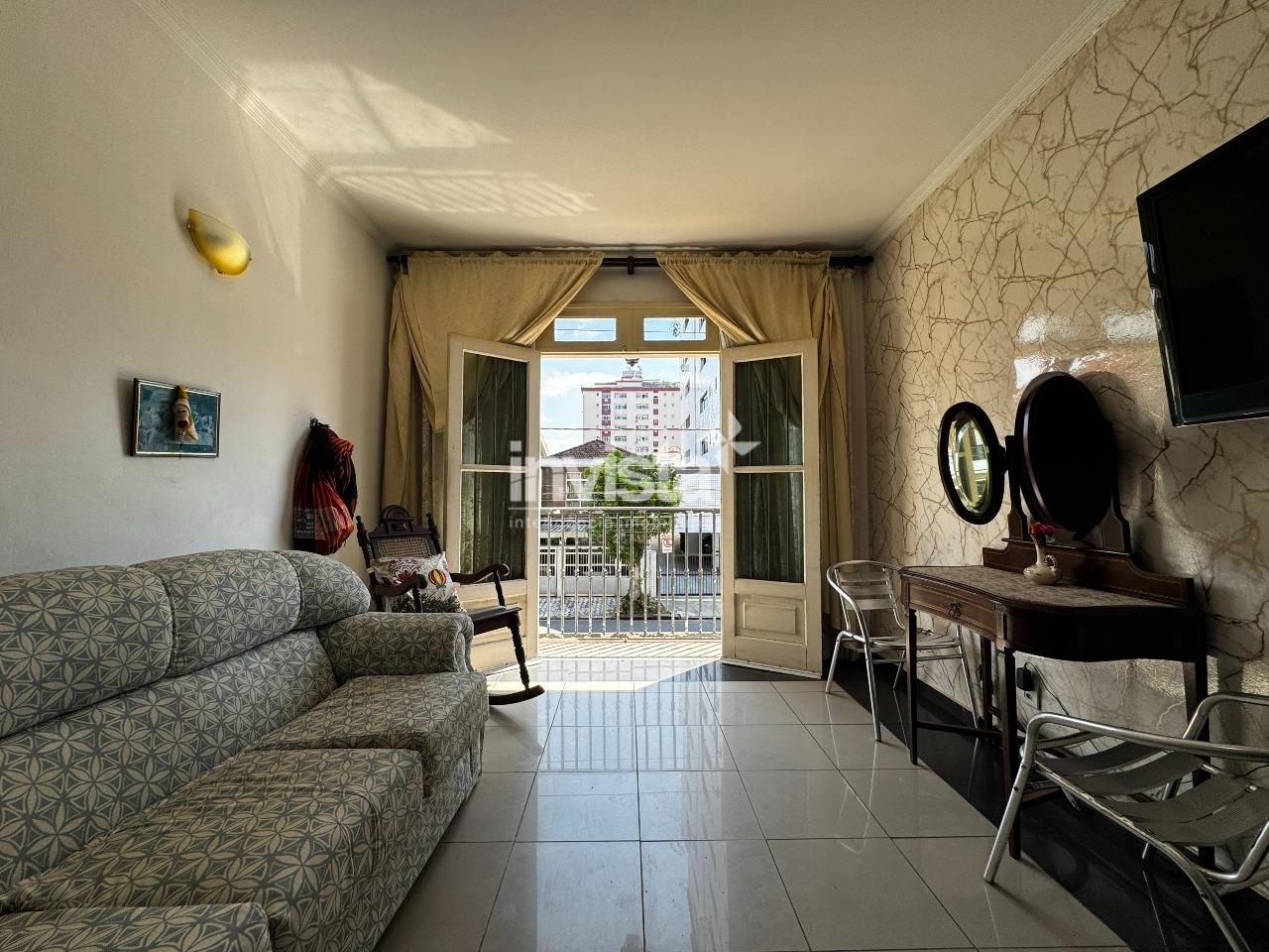 Apartamento 2 Dormitórios, 98,45 m², Frente, Boqueirão – Santos | Venda com Financiamento