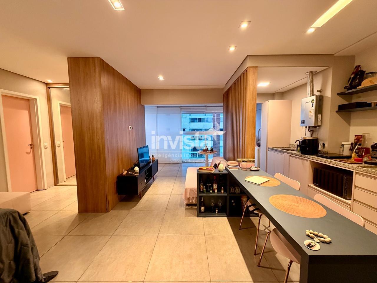 Apartamento 50m² à venda em Ponta da Praia, Santos – Financiamento Aceito