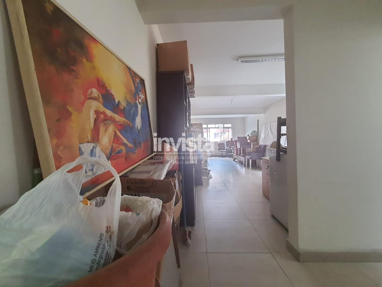 Sala Comercial na Francisco Glycerio - Santos