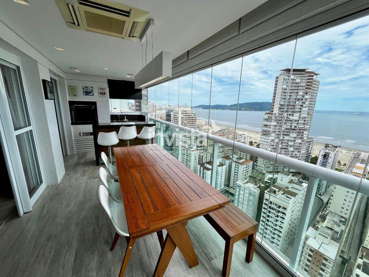 C&oacute;digo: 38957 R$ 2.875.000,00 Apartamento &agrave; venda no bairro Pomp&eacute;ia 136 m&sup2; 3 quartos 2 vagas - Santos