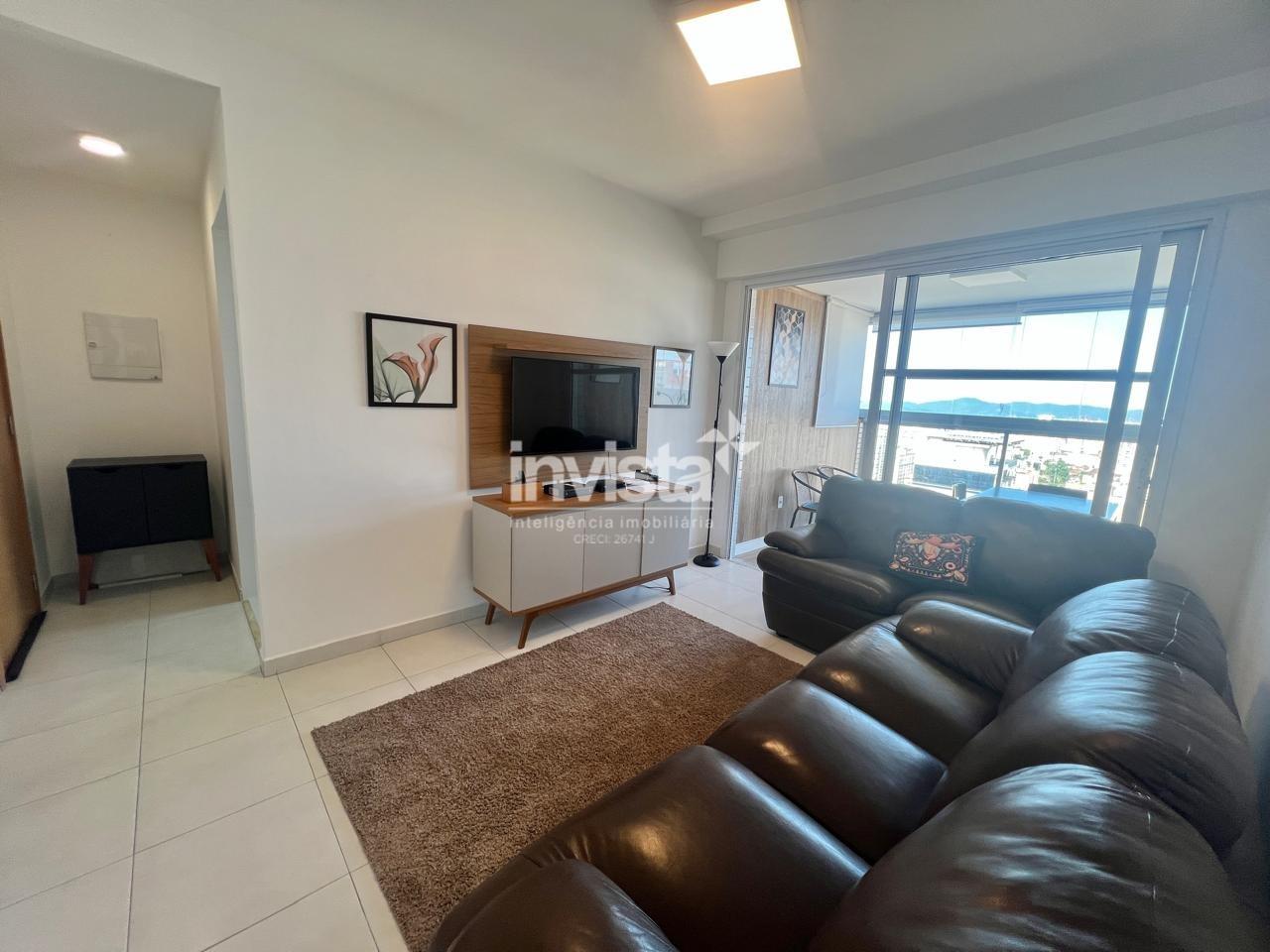 Apartamento &agrave; venda no bairro Gonzaga - Santos