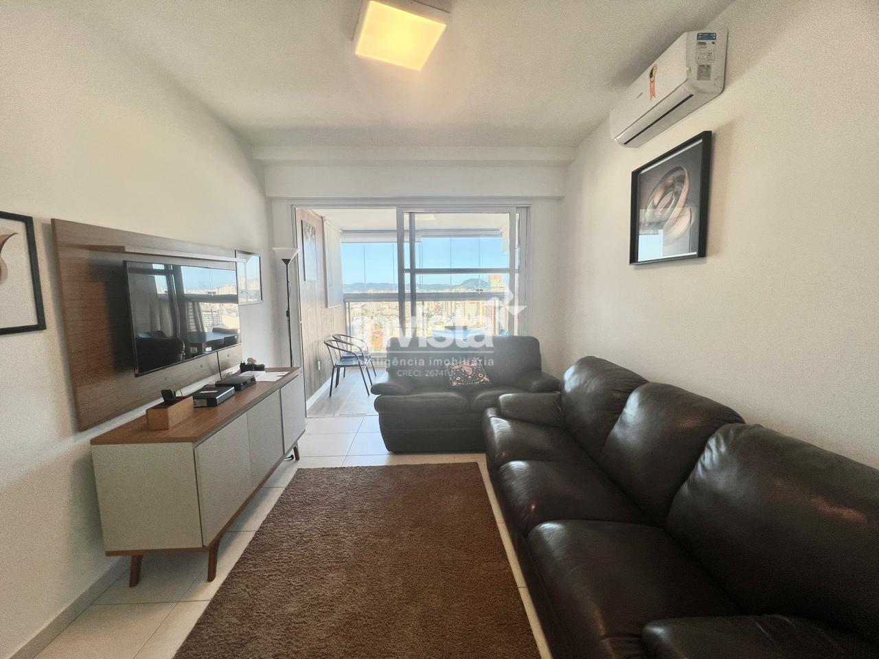 C&oacute;digo: 39030 R$ 1.270.000,00 Apartamento &agrave; venda no bairro Gonzaga 77 m&sup2; 2 quartos 2 vagas - Santos