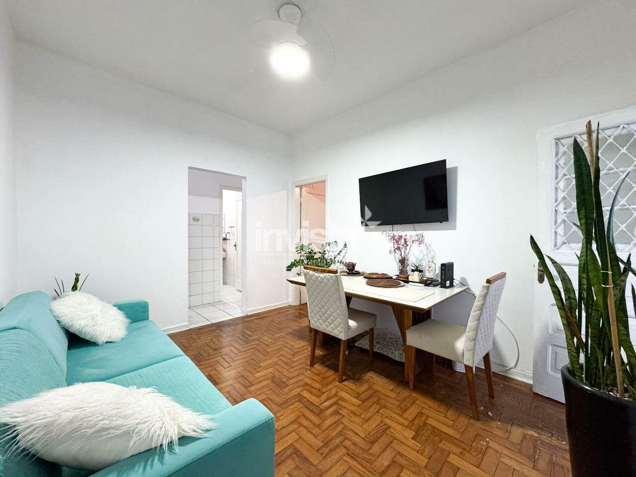 C&oacute;digo: 39037 R$ 490.000,00 Apartamento &agrave; venda no bairro Gonzaga 66 m&sup2; 2 quartos 1 vaga - Santos