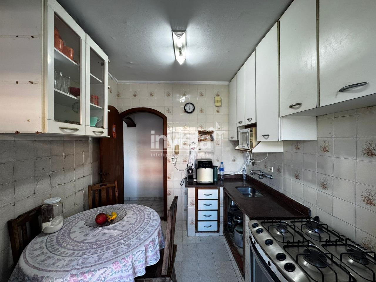 Apartamento &agrave; venda no bairro Encruzilhada - Santos