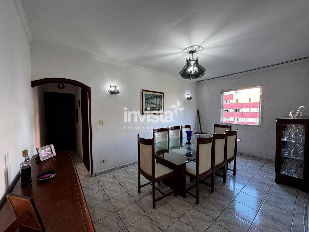 C&oacute;digo: 39047 R$ 370.000,00 Apartamento &agrave; venda no bairro Encruzilhada 75 m&sup2; 3 quartos 1 vaga - Santos