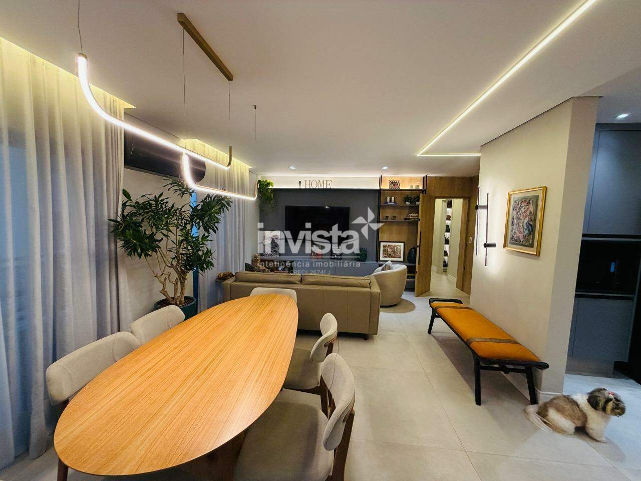 C&oacute;digo: 3905 R$ 1.300.000,00 Apartamento &agrave; venda em Santos-SP no bairro Pomp&eacute;ia, com 4 dormit&oacute;rios e 120m&sup2; 120 m&sup2; 4 quartos 1 vaga - Santos