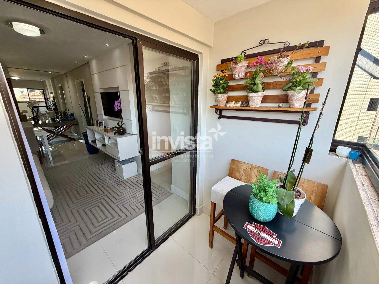 C&oacute;digo: 39064 R$ 600.000,00 Apartamento &agrave; venda no bairro Embar&eacute; 60 m&sup2; 2 quartos 1 vaga - Santos