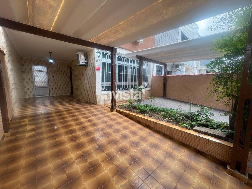 C&oacute;digo: 39074 R$ 7.800,00 Sobrado para alugar no bairro Embar&eacute; 214 m&sup2; 5 quartos 3 vagas - Santos
