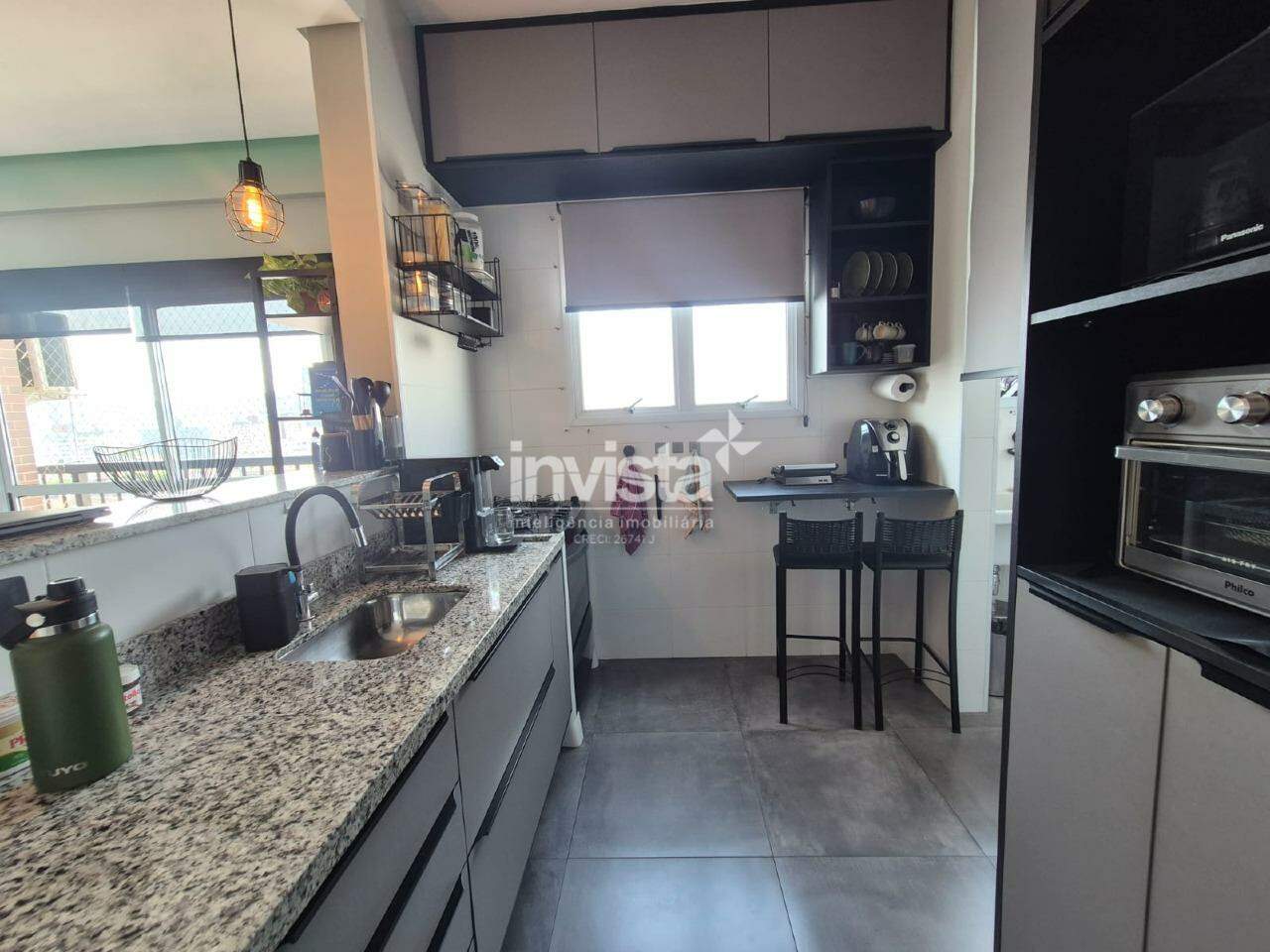 Apartamento &agrave; venda no bairro Encruzilhada - Santos