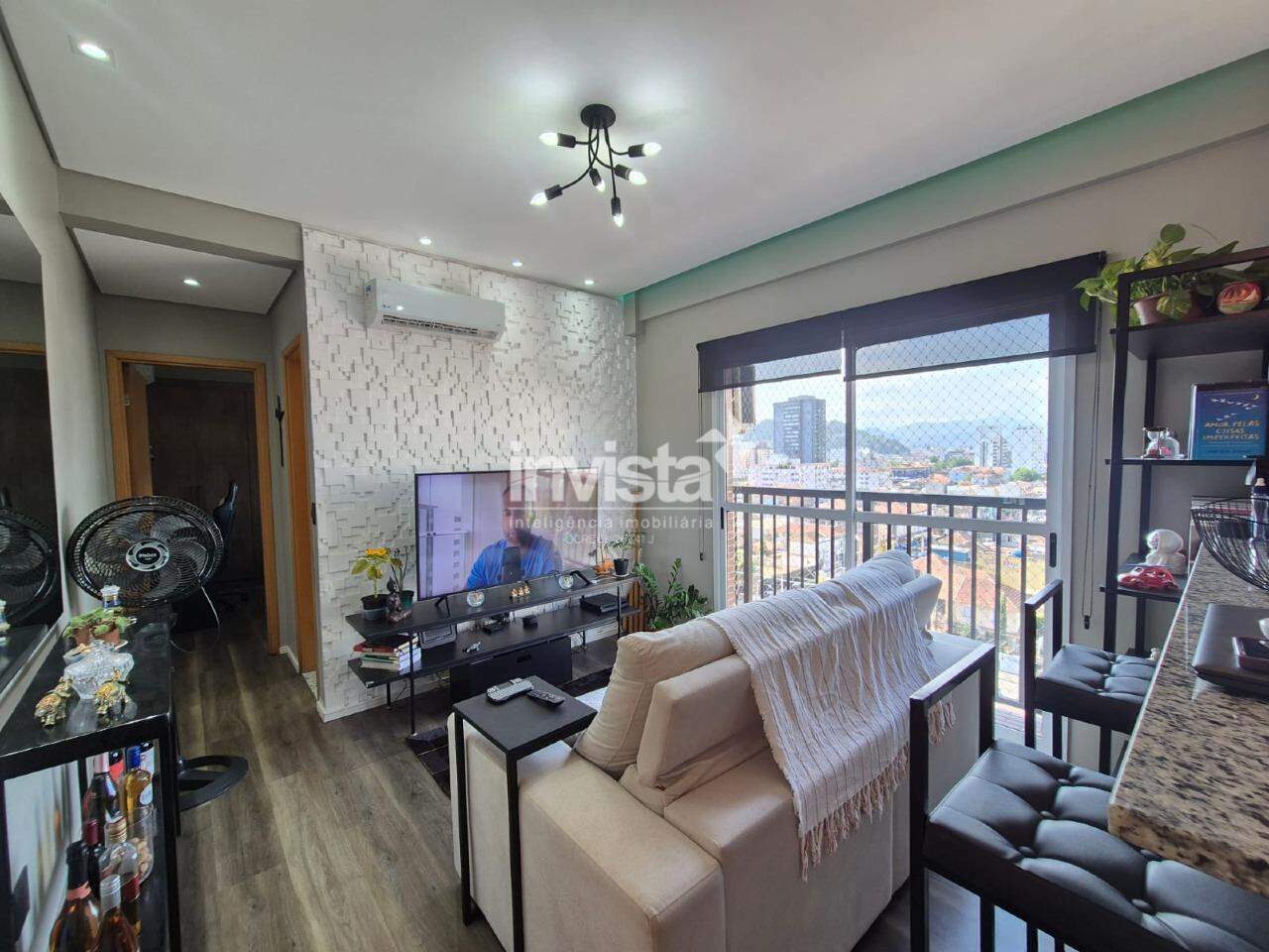 C&oacute;digo: 39076 R$ 520.000,00 Apartamento &agrave; venda em Santos-SP no bairro Encruzilhada, com 1 dormit&oacute;rio e 43m&sup2; 43 m&sup2; 1 quarto 1 vaga - Santos