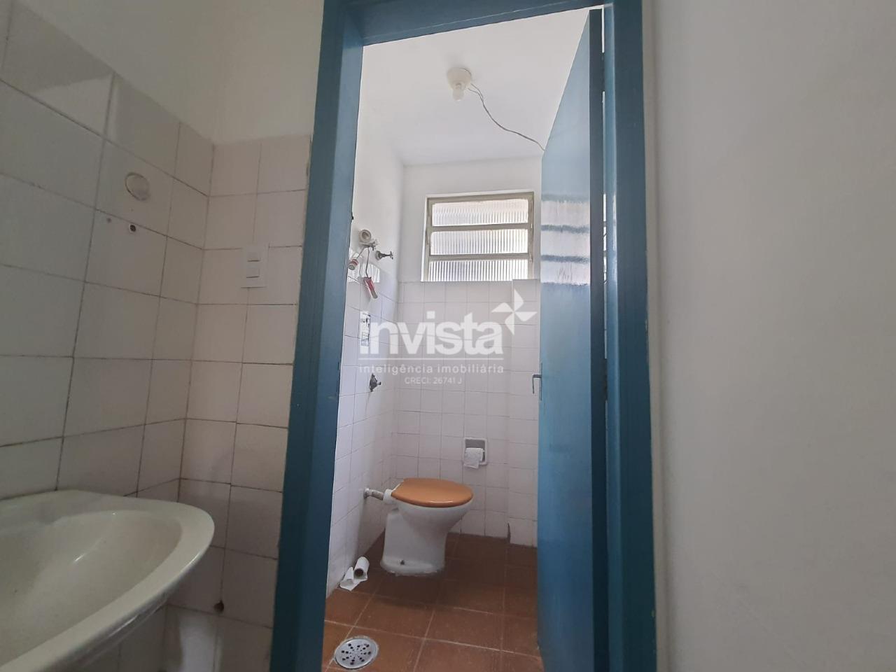 Sala Comercial na Francisco Glycerio - Santos