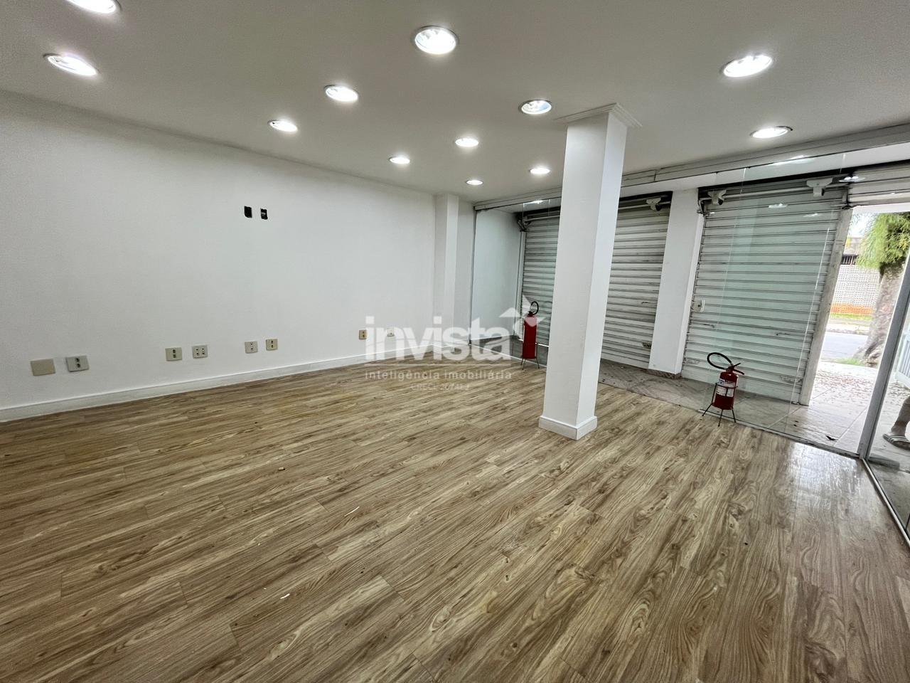 C&oacute;digo: 39084 R$ 6.500,00 Ponto Comercial para alugar no bairro Ponta da Praia 80 m&sup2; 0 quartos 3 vagas - Santos