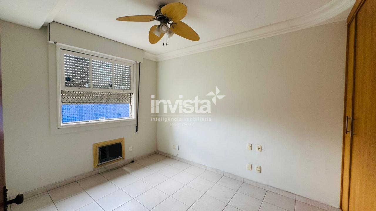 Apartamento para aluguel no bairro Boqueir&atilde;o - Santos