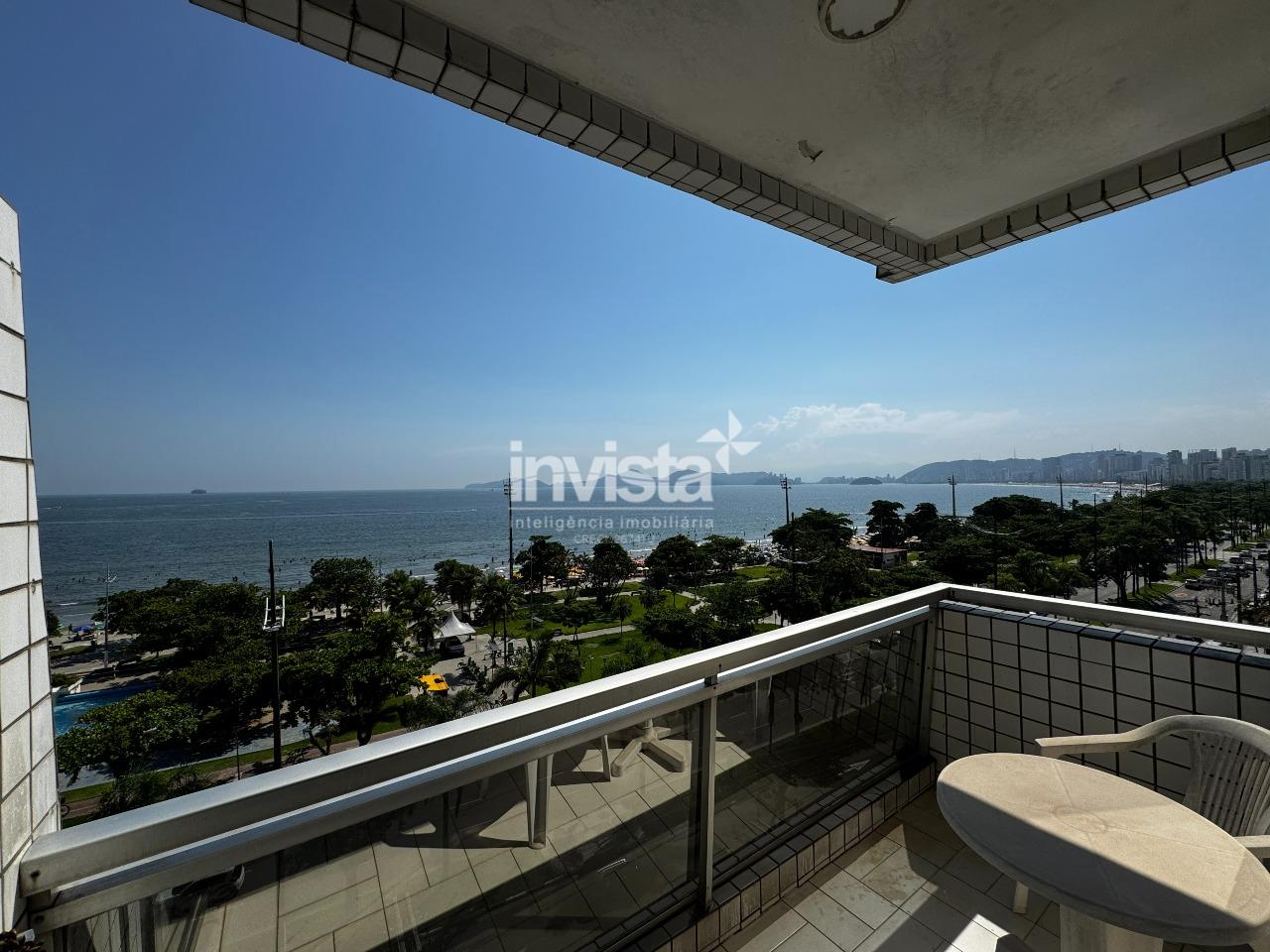 C&oacute;digo: 39092 R$ 6.500,00 Apartamento para alugar no bairro Aparecida 91 m&sup2; 2 quartos 1 vaga - Santos