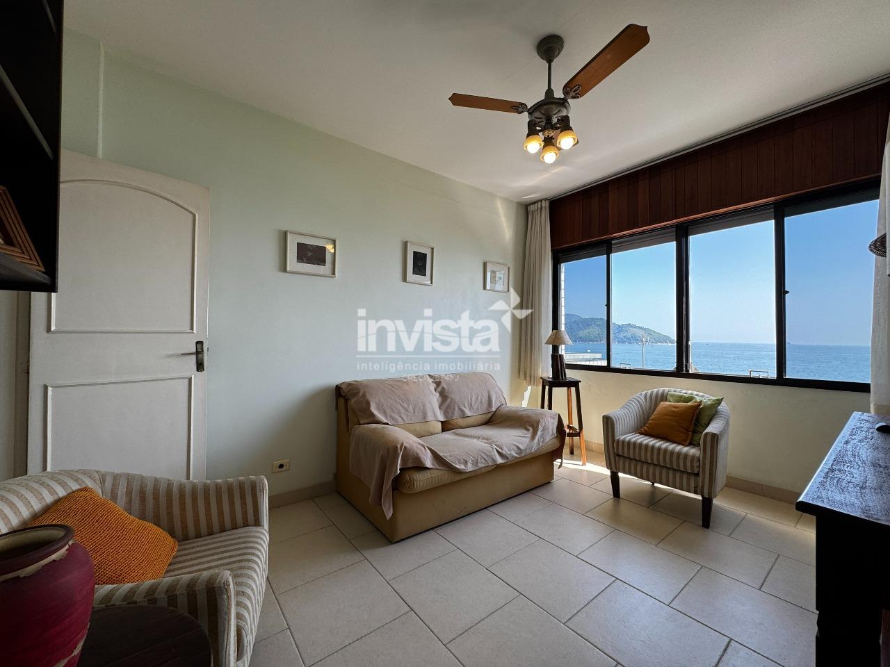 Apartamento Exclusivo Frente ao Mar em Aparecida, Santos &ndash; 2 Quartos, Mobiliado - Santos