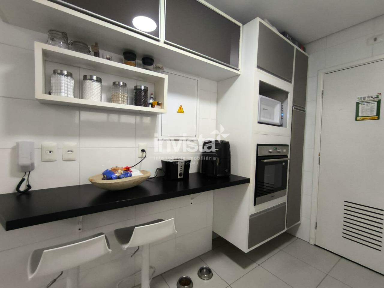 Apartamento &agrave; venda em Santos-SP no bairro Jos&eacute; Menino, com 3 dormit&oacute;rios e 82m&sup2; - Santos