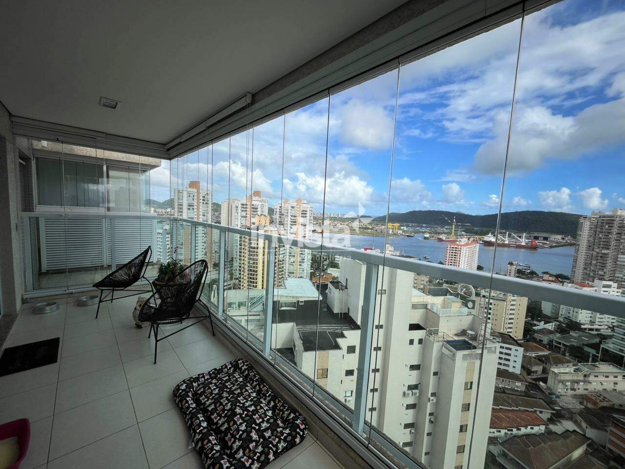 C&oacute;digo: 39107 R$ 698.000,00 Apartamento &agrave; venda em Santos-SP no bairro Ponta da Praia, com 1 dormit&oacute;rio e 57m&sup2; 57 m&sup2; 1 quarto 1 vaga - Santos