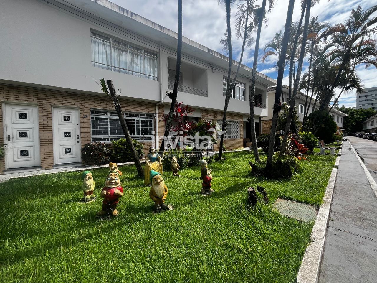 C&oacute;digo: 39118 R$ 6.000,00 Casa Sobreposta Alta para alugar no bairro Vila Mathias 120 m&sup2; 2 quartos 1 vaga - Santos