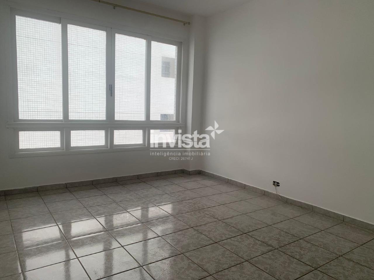 C&oacute;digo: 39122 R$ 2.500,00 Kitnet para alugar no bairro Gonzaga 30 m&sup2; 1 quarto 1 vaga - Santos