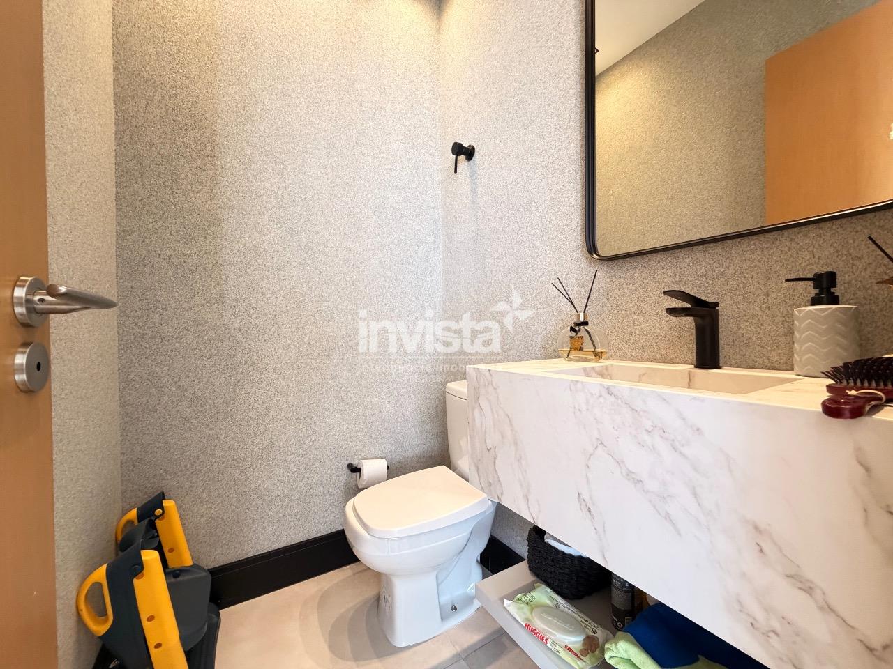 Cobertura &agrave; venda no bairro Gonzaga - Santos