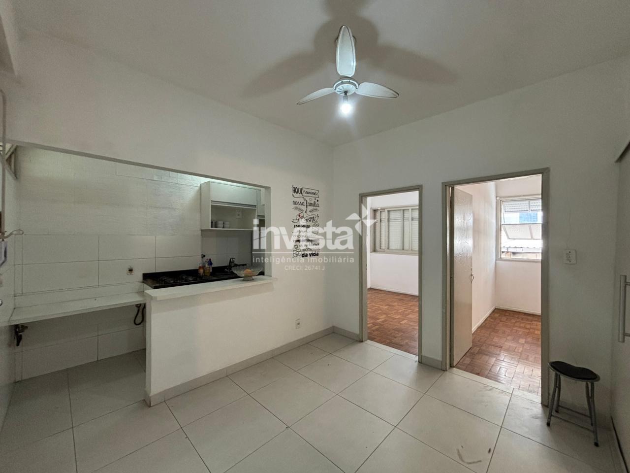 C&oacute;digo: 39132 R$ 3.200,00 Apartamento para alugar no bairro Jos&eacute; Menino 53 m&sup2; 2 quartos 1 vaga - Santos