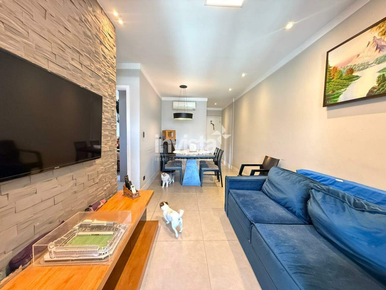 C&oacute;digo: 39135 R$ 520.000,00 Apartamento &agrave; venda no bairro Vila Mathias 69 m&sup2; 2 quartos 1 vaga - Santos