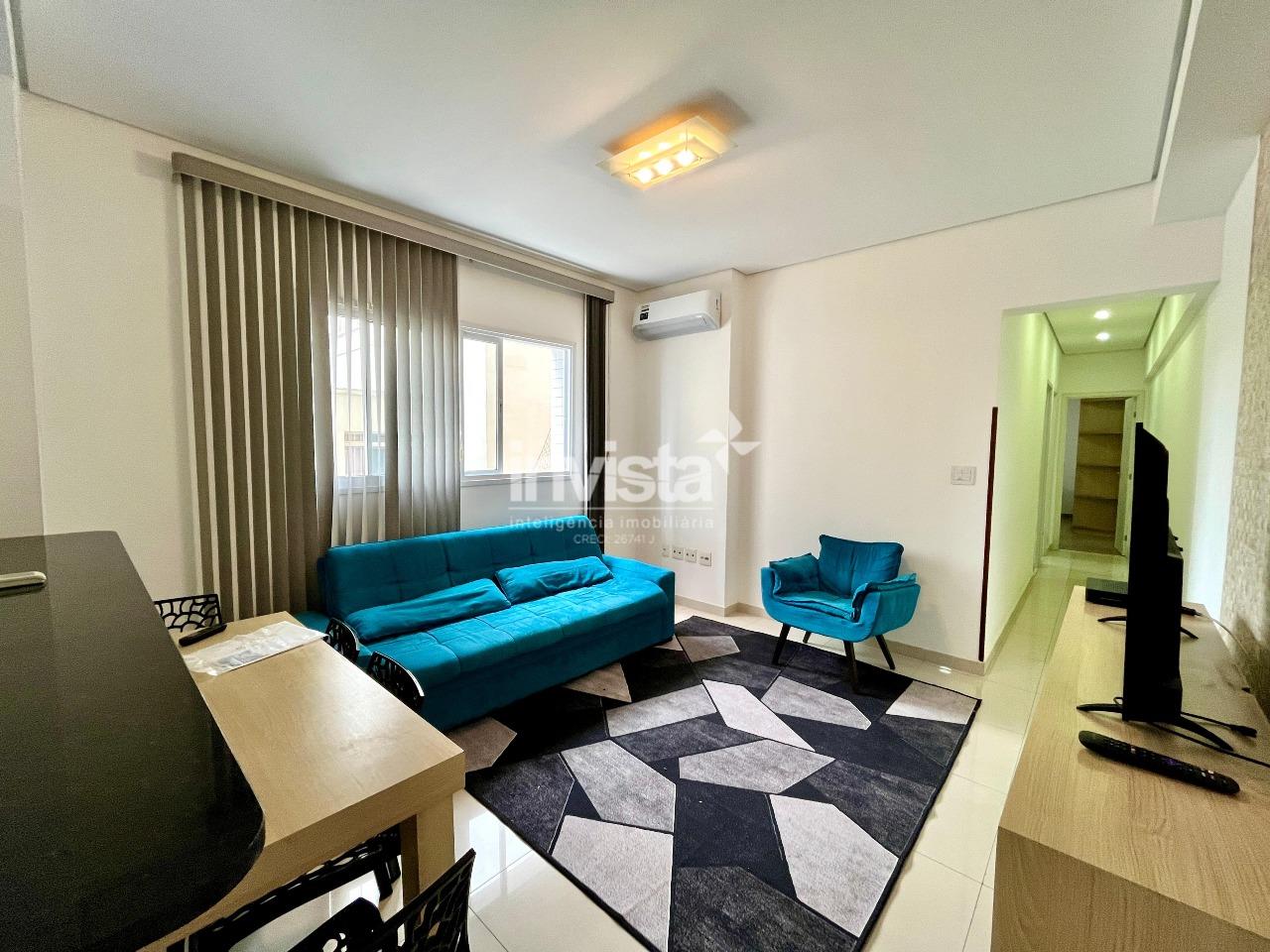 C&oacute;digo: 39145 R$ 6.500,00 Apartamento para alugar no bairro Jos&eacute; Menino 70 m&sup2; 2 quartos 1 vaga - Santos