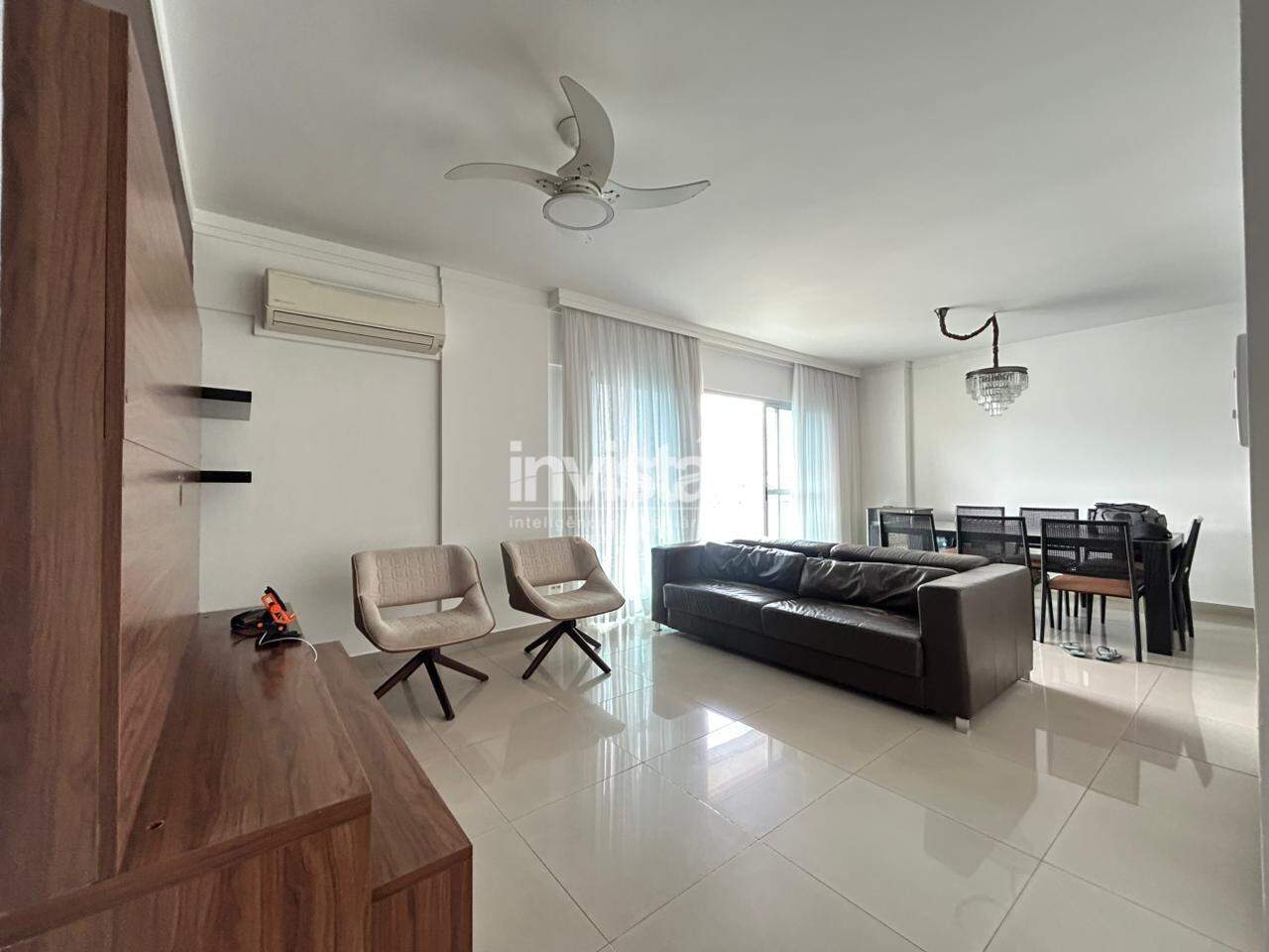 C&oacute;digo: 39152 R$ 7.500,00 Apartamento para alugar em Santos-SP no bairro Gonzaga, com 3 dormit&oacute;rios e 150m&sup2; 150 m&sup2; 3 quartos 2 vagas - Santos