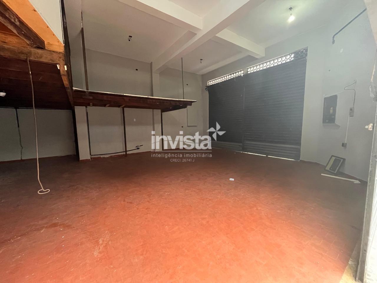 Ponto Comercial para aluguel no bairro Vila Mathias - Santos