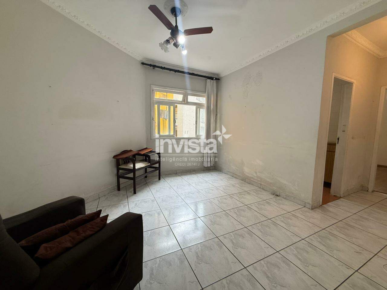 C&oacute;digo: 39166 R$ 375.000,00 Apartamento &agrave; venda no bairro Gonzaga 62 m&sup2; 1 quarto 1 vaga - Santos
