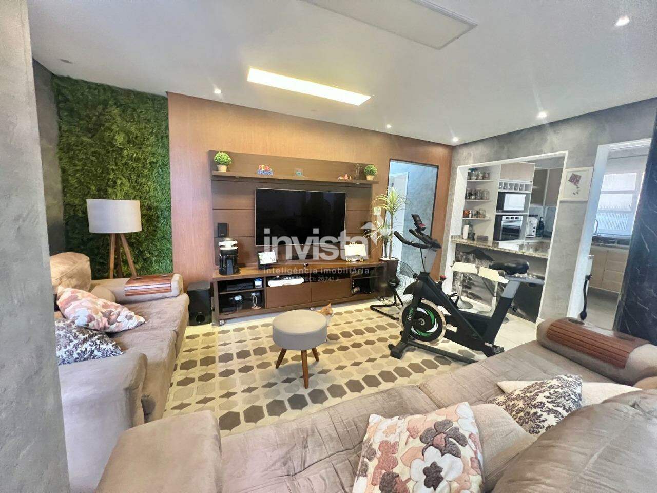 C&oacute;digo: 39173 R$ 990.000,00 Apartamento &agrave; venda no bairro Boqueir&atilde;o 140 m&sup2; 4 quartos 1 vaga - Santos