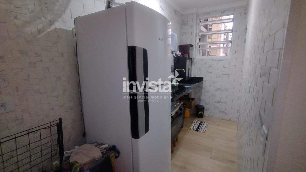 Kitnet para alugar em Santos-SP no bairro Pomp&eacute;ia, com 1 dormit&oacute;rio e 33m&sup2; - Santos