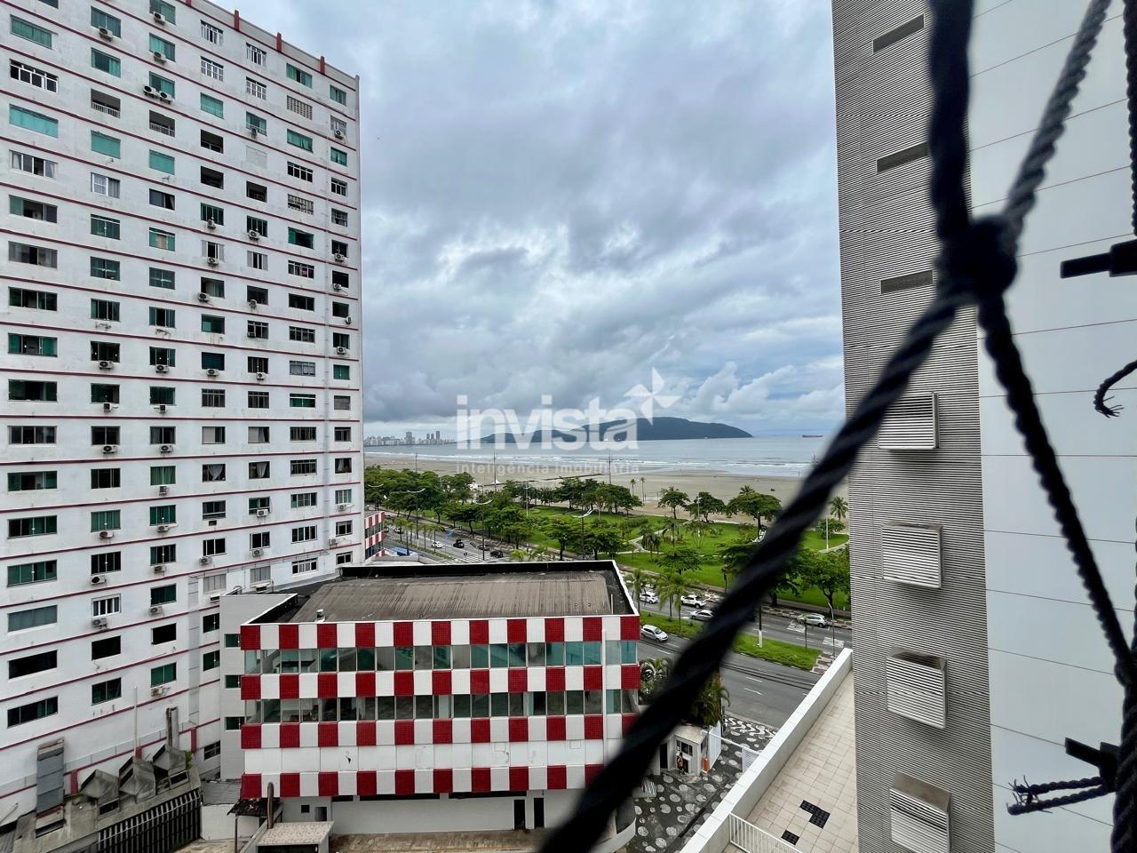 Viva a poucos passos da praia com uma vista incr&iacute;vel para o mar! - Santos