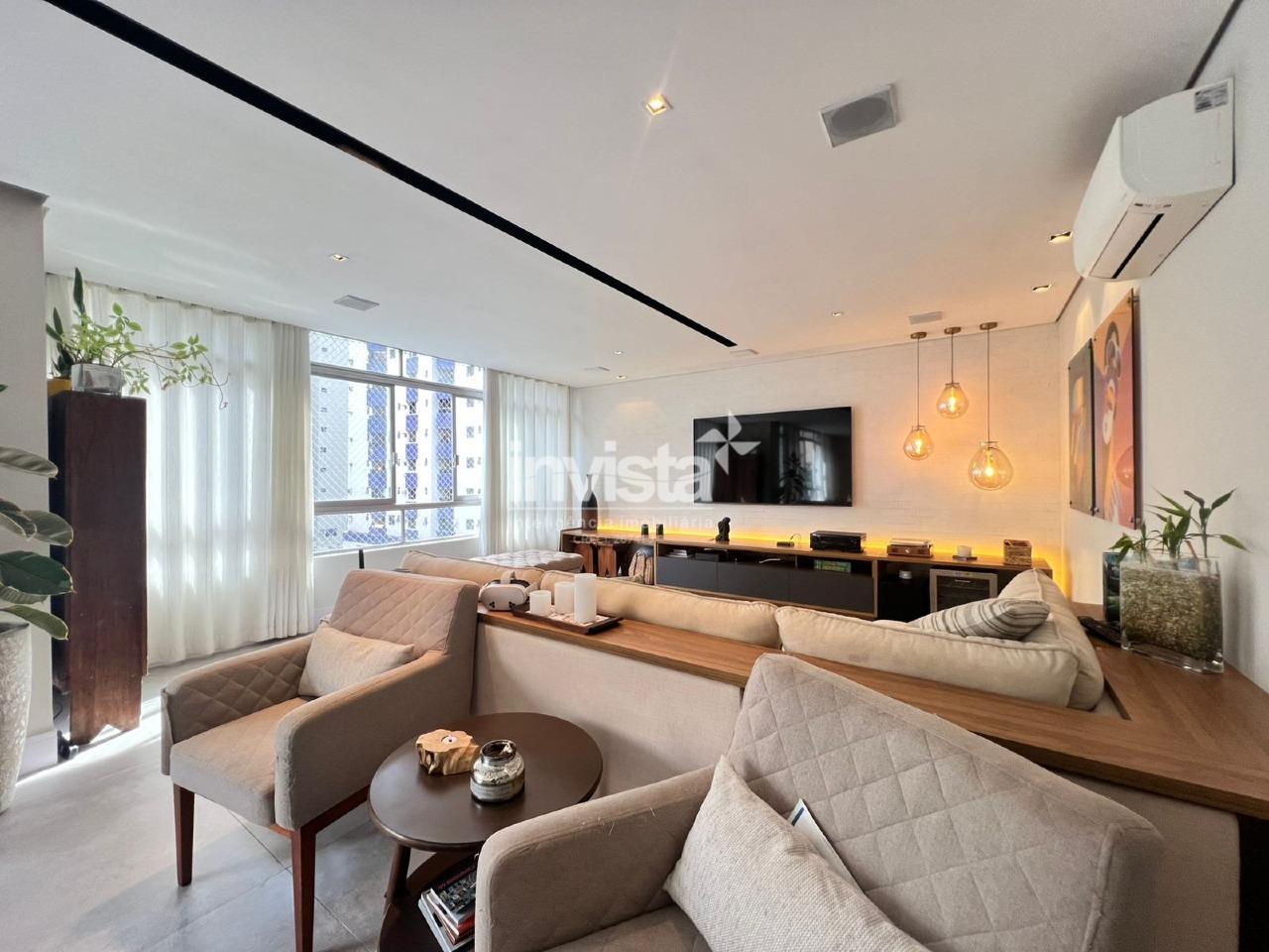 Apartamento a venda no bairro Boqueir&atilde;o - Santos