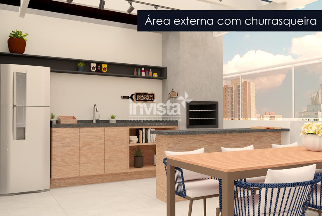 Apartamento &agrave; venda no bairro Aparecida - Santos